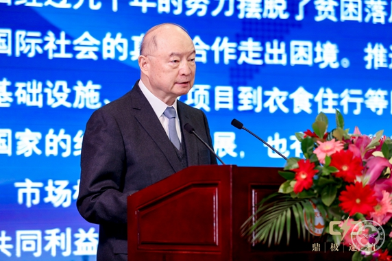 十二届全国政协副主席、丝路规划研究中心理事长陈元致辞.jpg